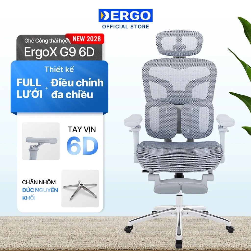 Ghế Công Thái Học DERGO ErgoX