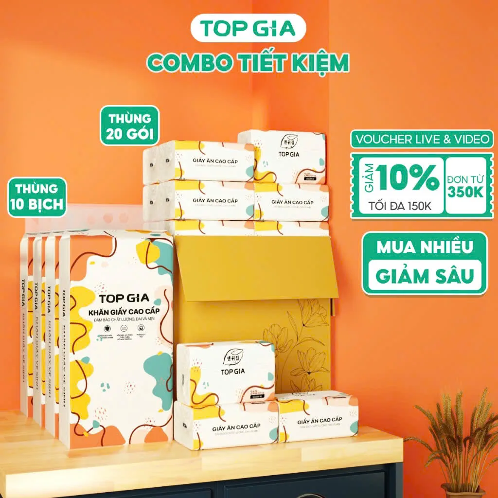 Combo 10 bịch + 20 gói